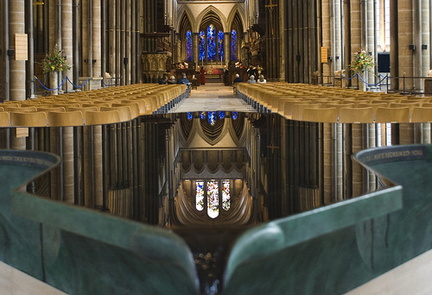 Reflection - Salisbury Cathedral