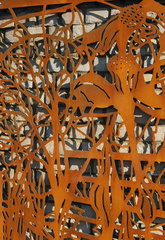 Sedley Court artwork panel