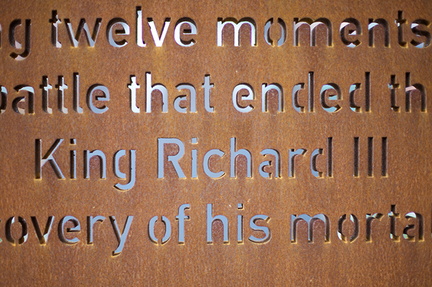 Towards Stillness - Leicester Cathedral, Richard III memorial