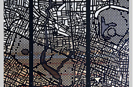 Artwork panel by Julian Stocks