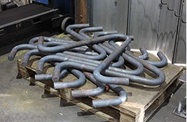 Formed mild steel round bar